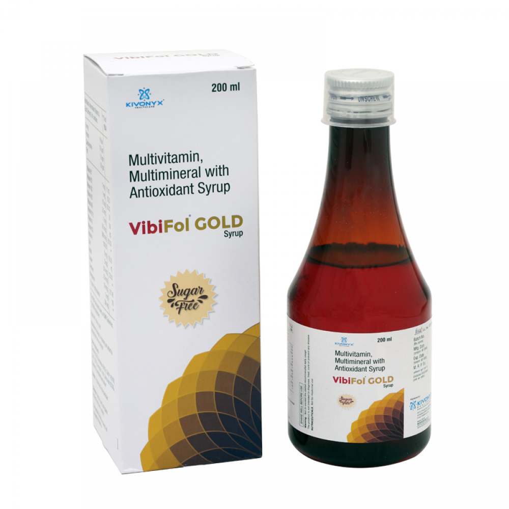 Buy Vibifol Gold Syrup 0 Ml Kivonyx Healthcare