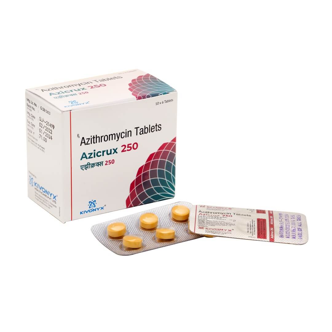 Azithromycin 250 mg Tablet