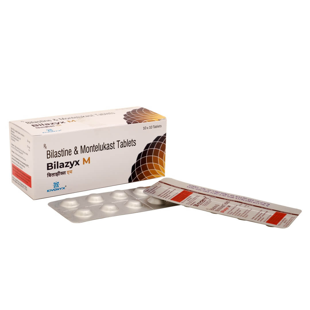 Bilastine 20 mg + Montelukast 10 mg Tablet