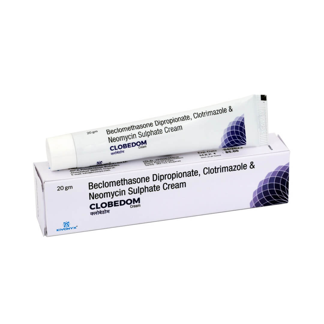 Beclomethasone Dipropionate 0.025% w/w + Clotrimazole 1% w/w + Neomycin Sulphate 0.5% w/w Cream