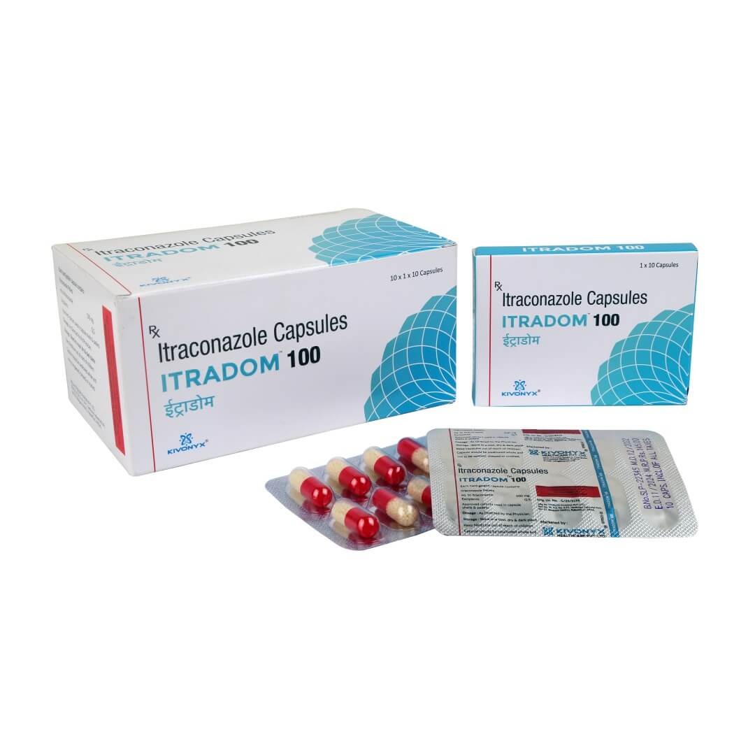 Itraconazole 100 mg Capsules