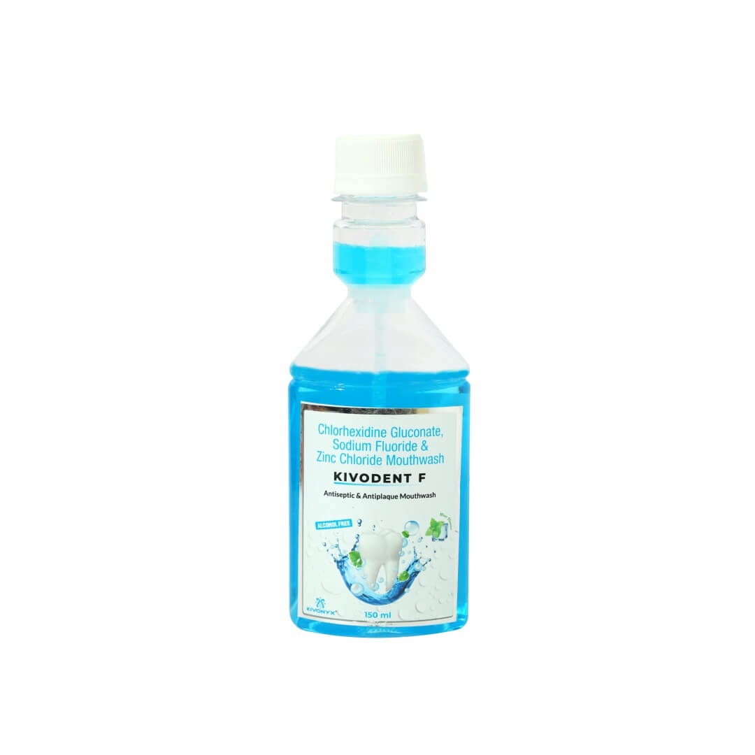 Chlorhexidine Gluconate 0.2% w/v + Sodium Flouride 0.05% w/v + Zinc Chloride 0.09% w/v Mouthwash