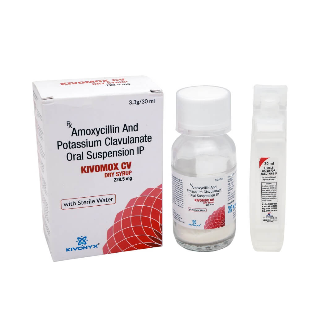 Amoxycillin 200 mg + Potassium Clavulanate 28.5 mg Dry Syrup