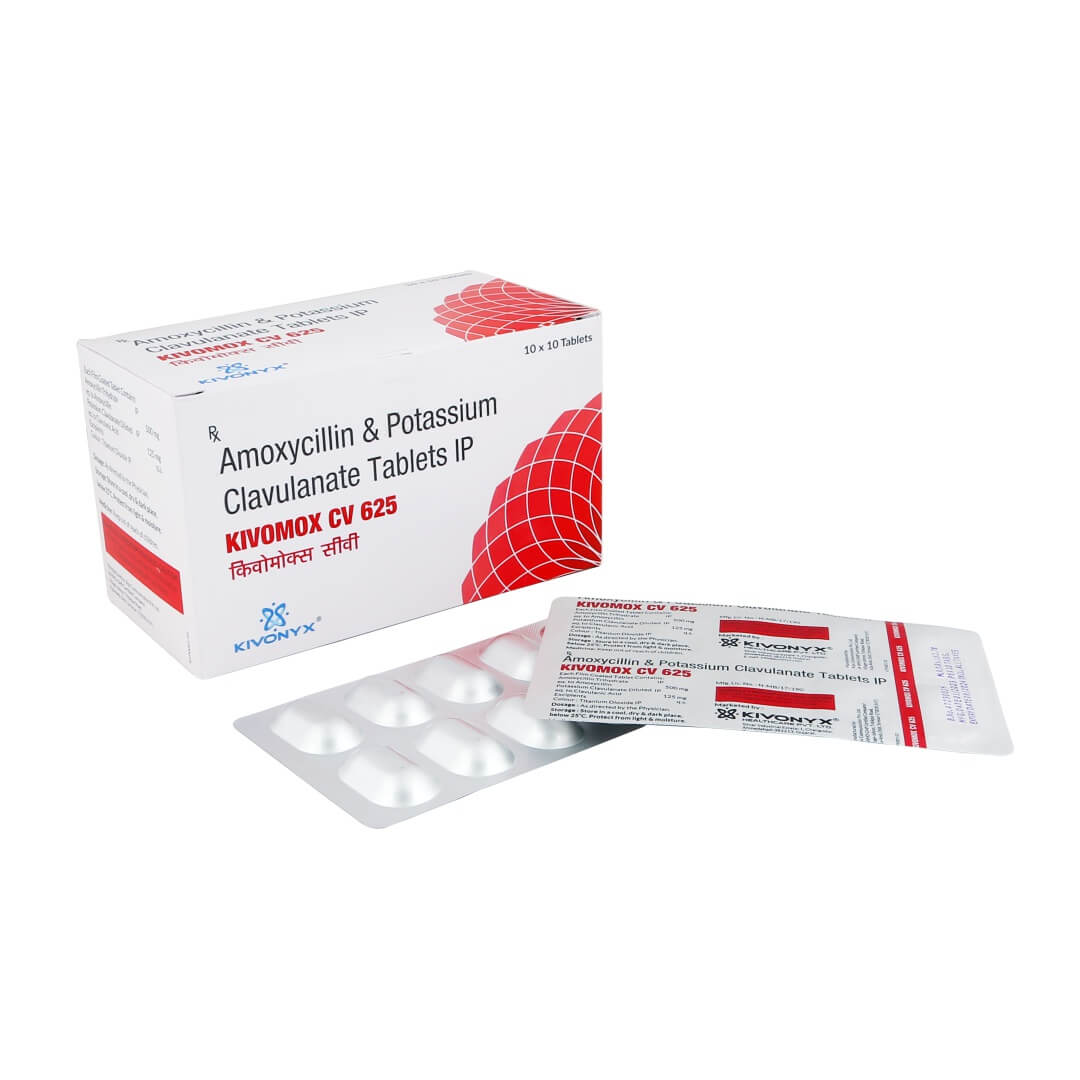 Amoxycillin 500 mg + Potassium Clavulanate 125 mg Tablet