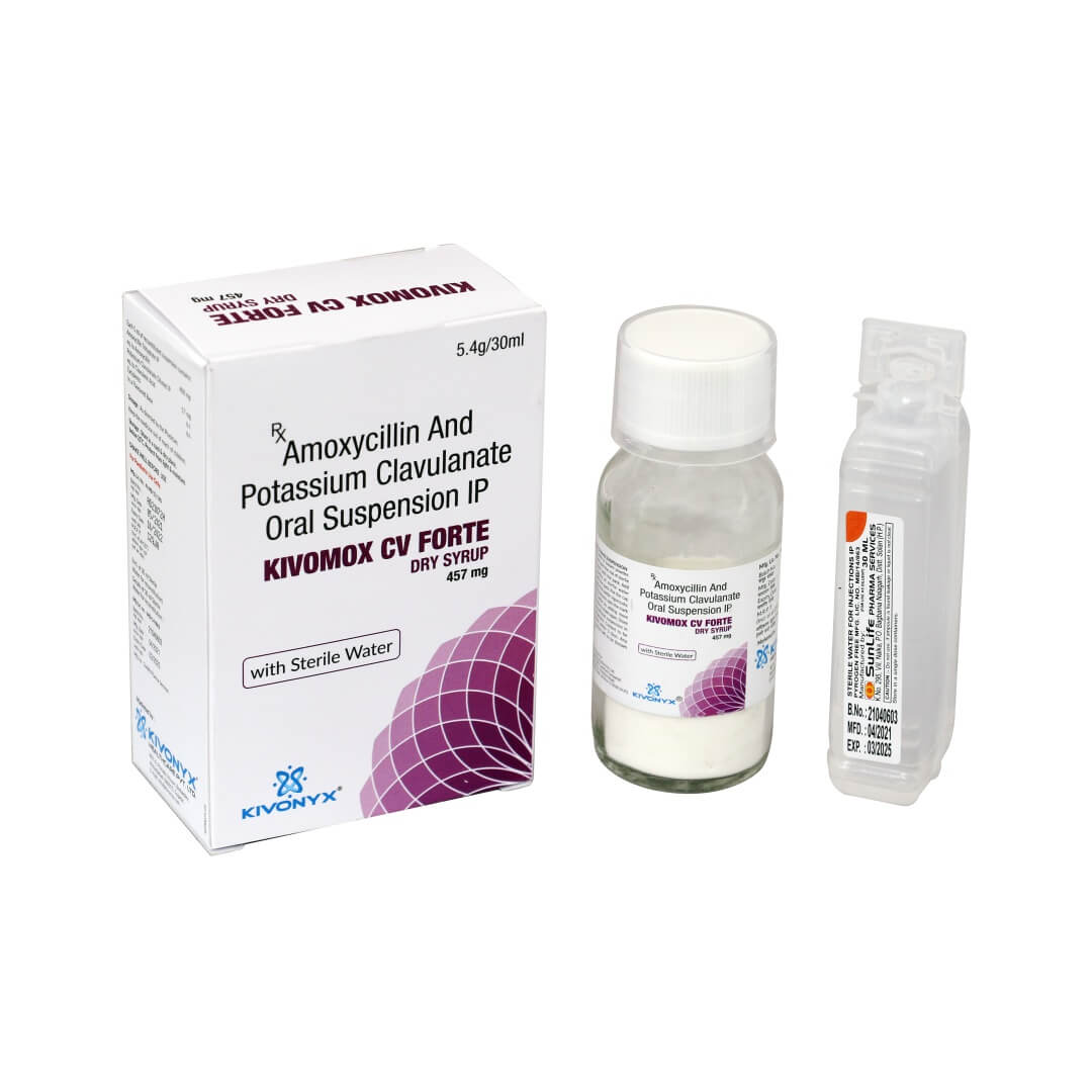 Amoxycillin 400 mg + Potassium Clavulanate 57 mg Dry Syrup