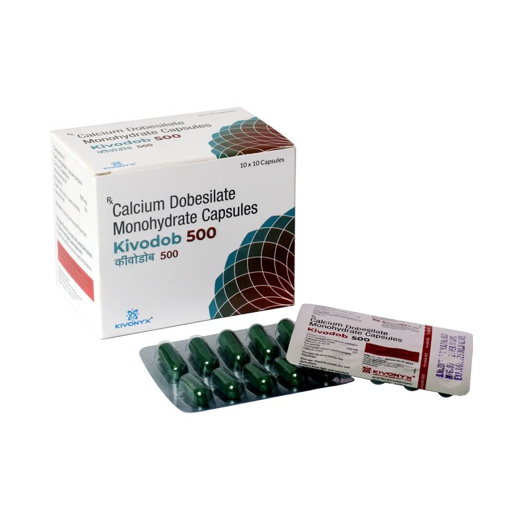 Calcium Dobesilate Monohydrate 500 mg Capsule