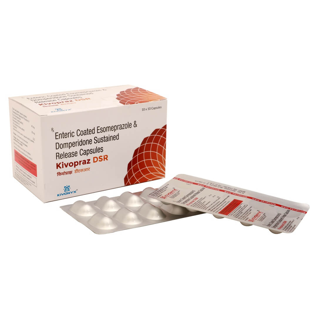 Esomeprazole 40 mg + Domperidone 30 mg Capsule