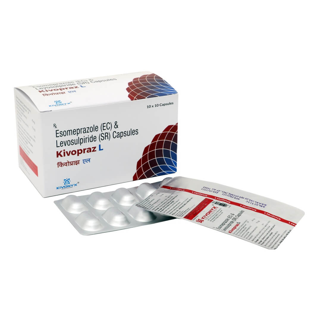 Esomeprazole 40 mg + Levosulpiride 75 mg SR Capsule