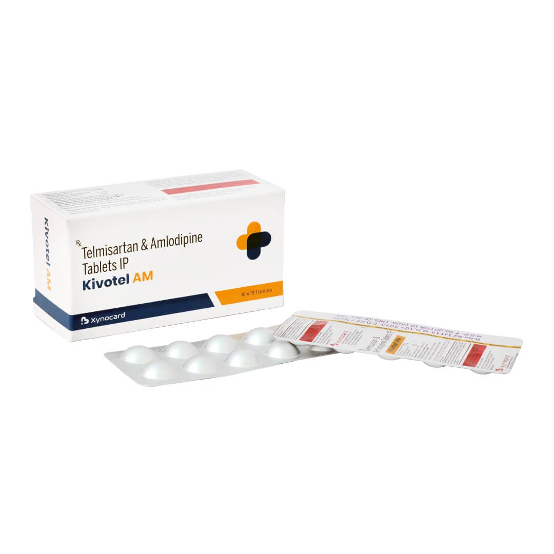 Telmisartan 40 mg + Amlodipine 5 mg Bilayered Tablet