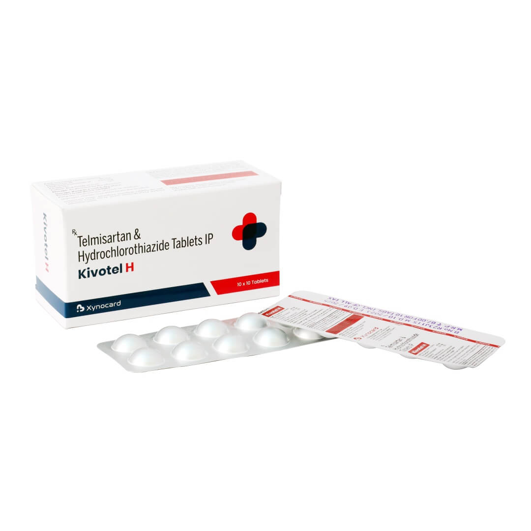 Telmisartan 40 mg + Hydrochlorothiazide 12.5 mg Bilayered Tablet