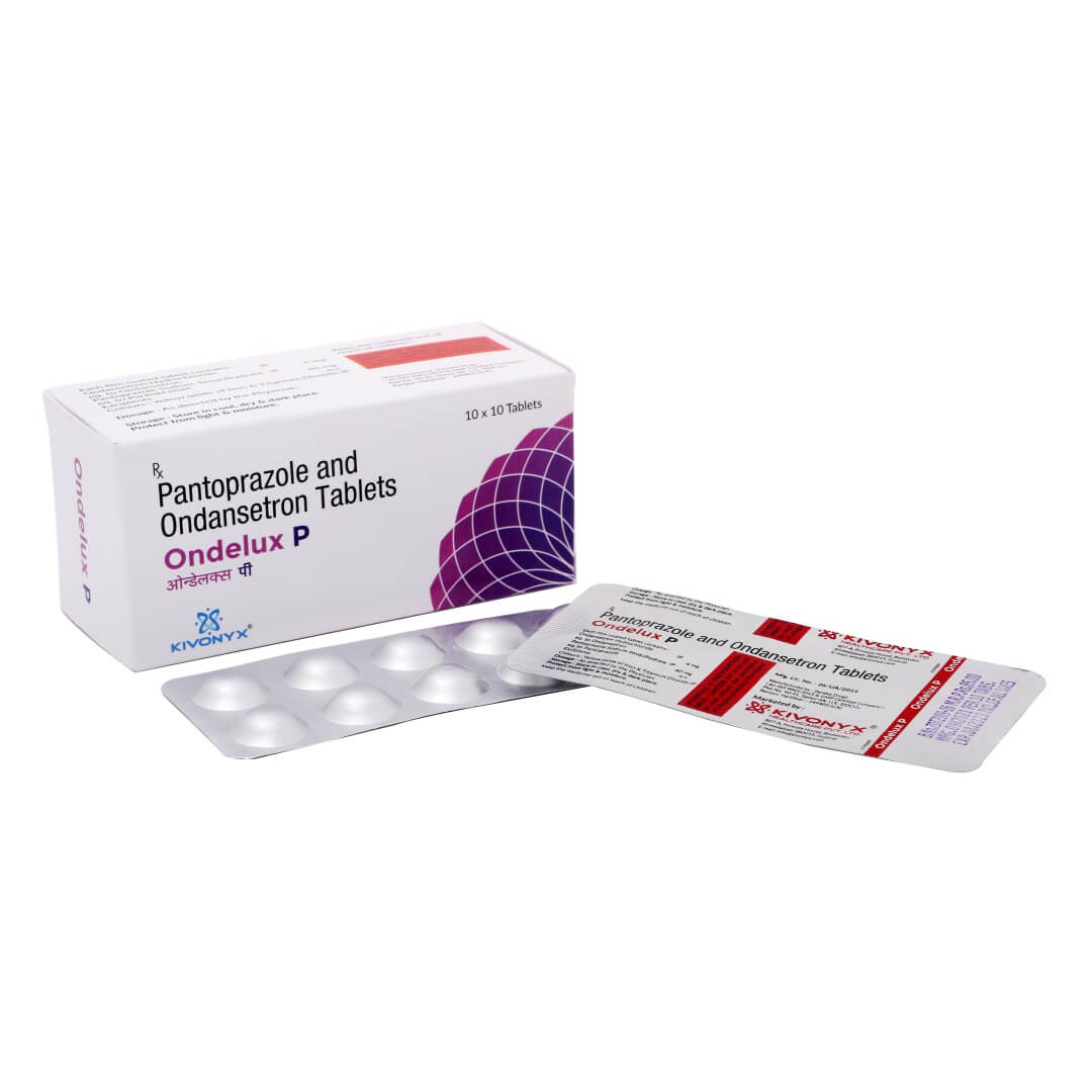 Pantoprazole 40 mg + Ondansetron 4 mg Tablet