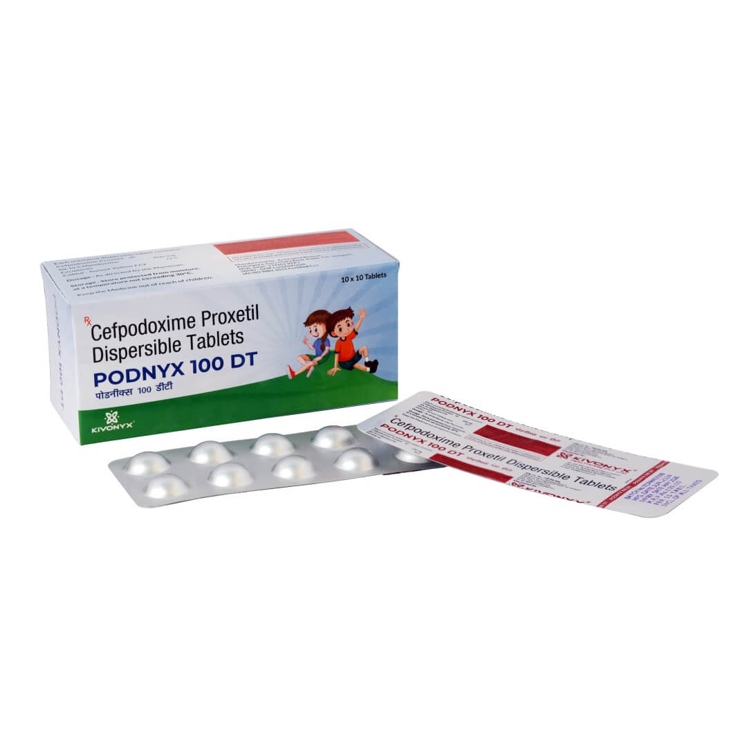 Cefpodoxime 100 mg Dispersible Tablet