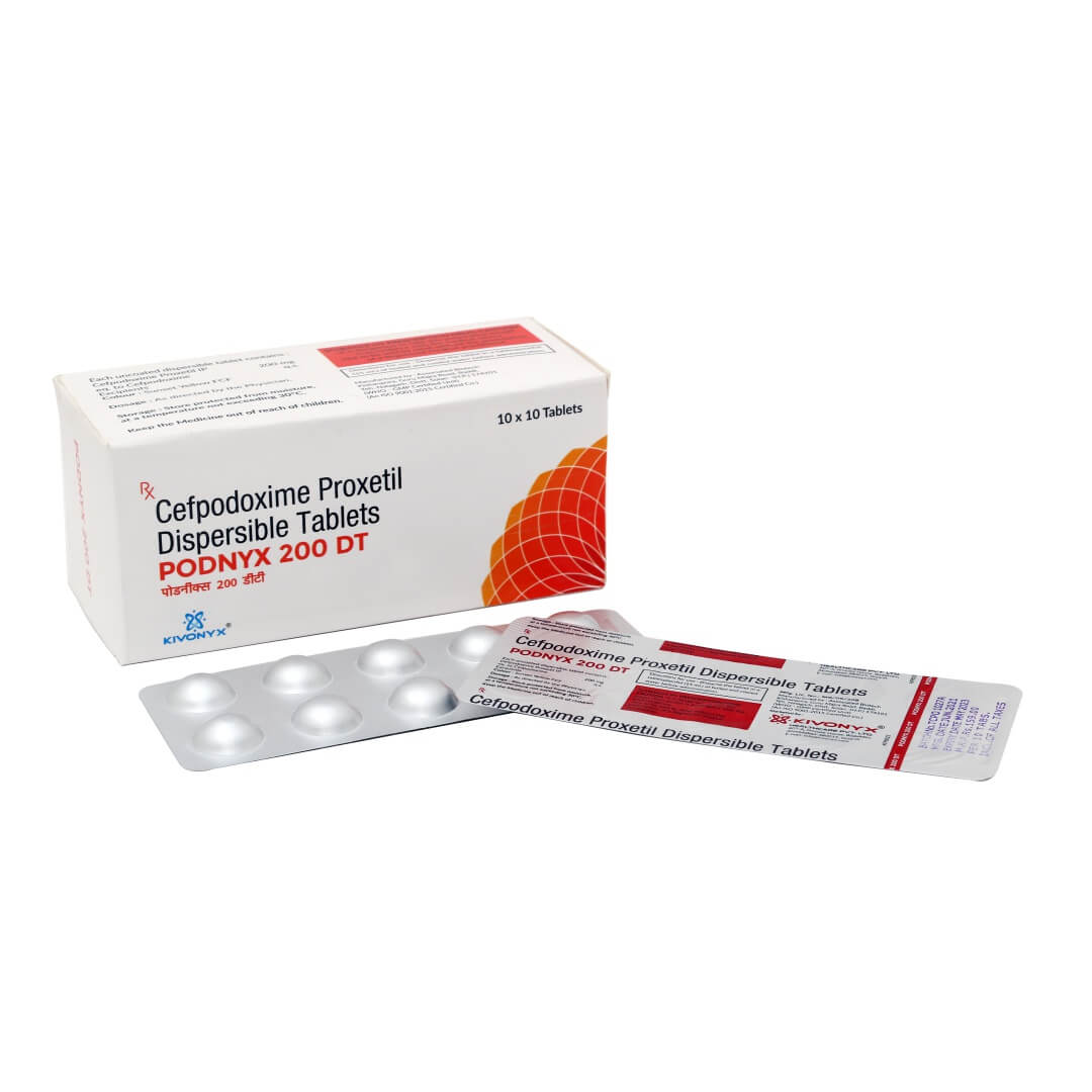 Cefpodoxime 200 mg Dispersible Tablet