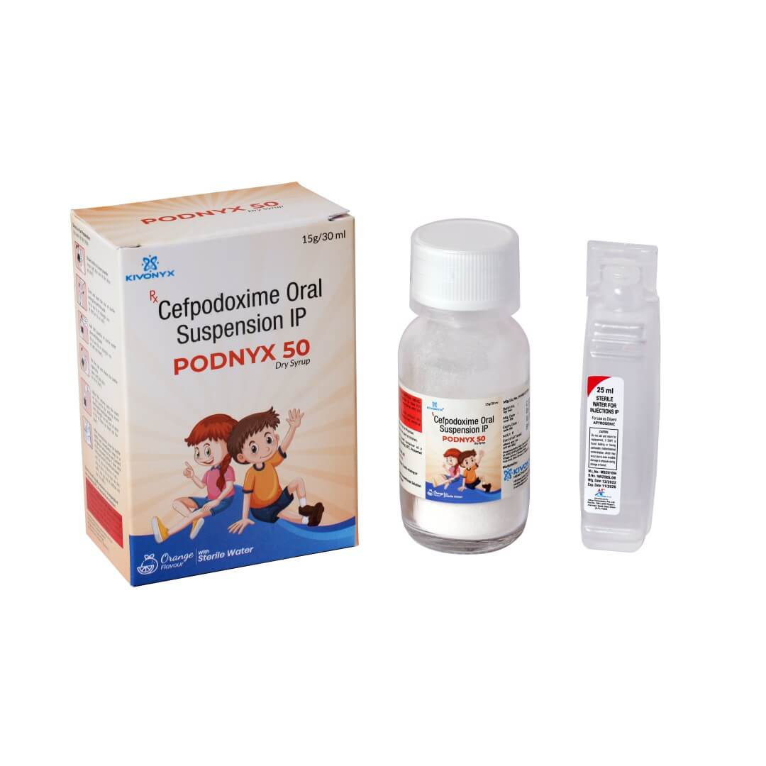 Cefpodoxime 50 mg Dry Syrup