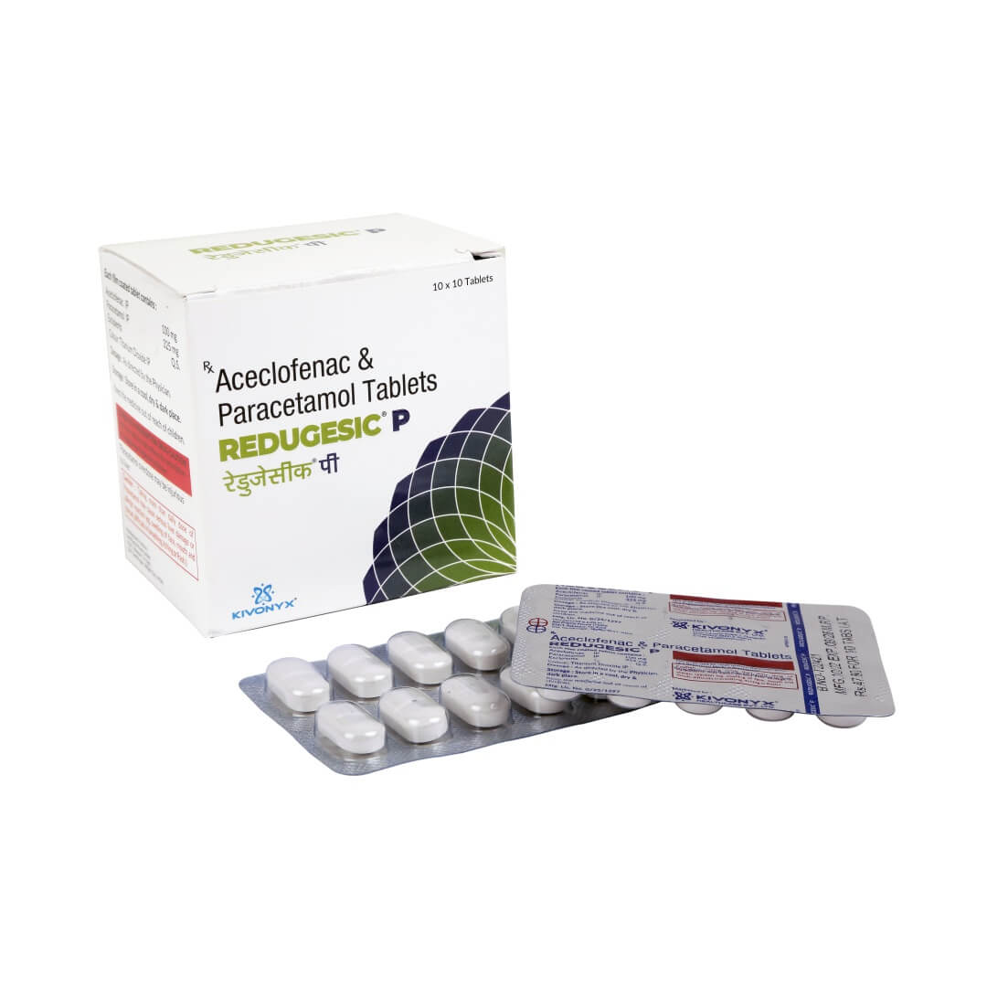 Aceclofenac 100 mg + Paracetamol 325 mg Tablet