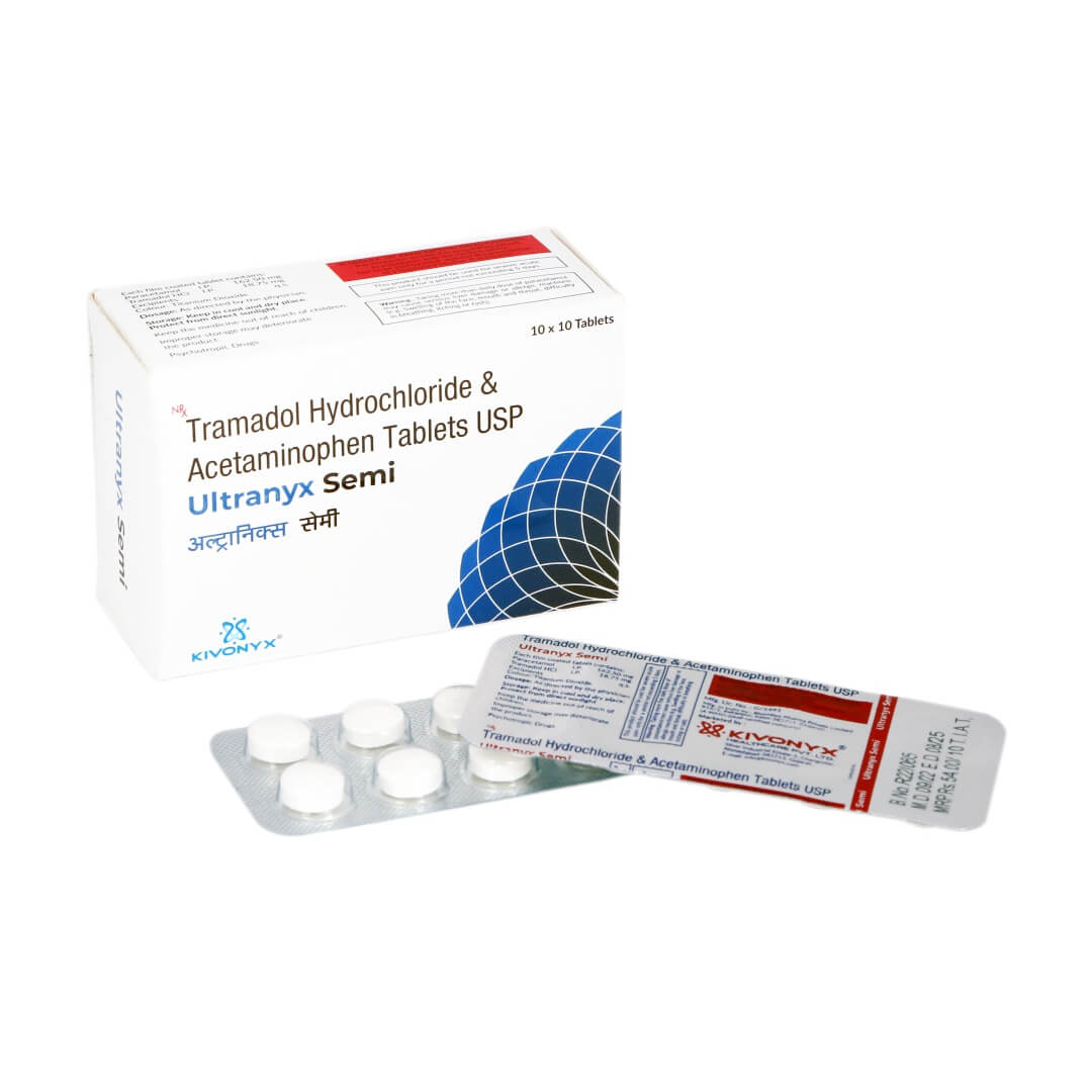 Tramadol 18.75 mg + Paracetamol 162.5 mg Tablet