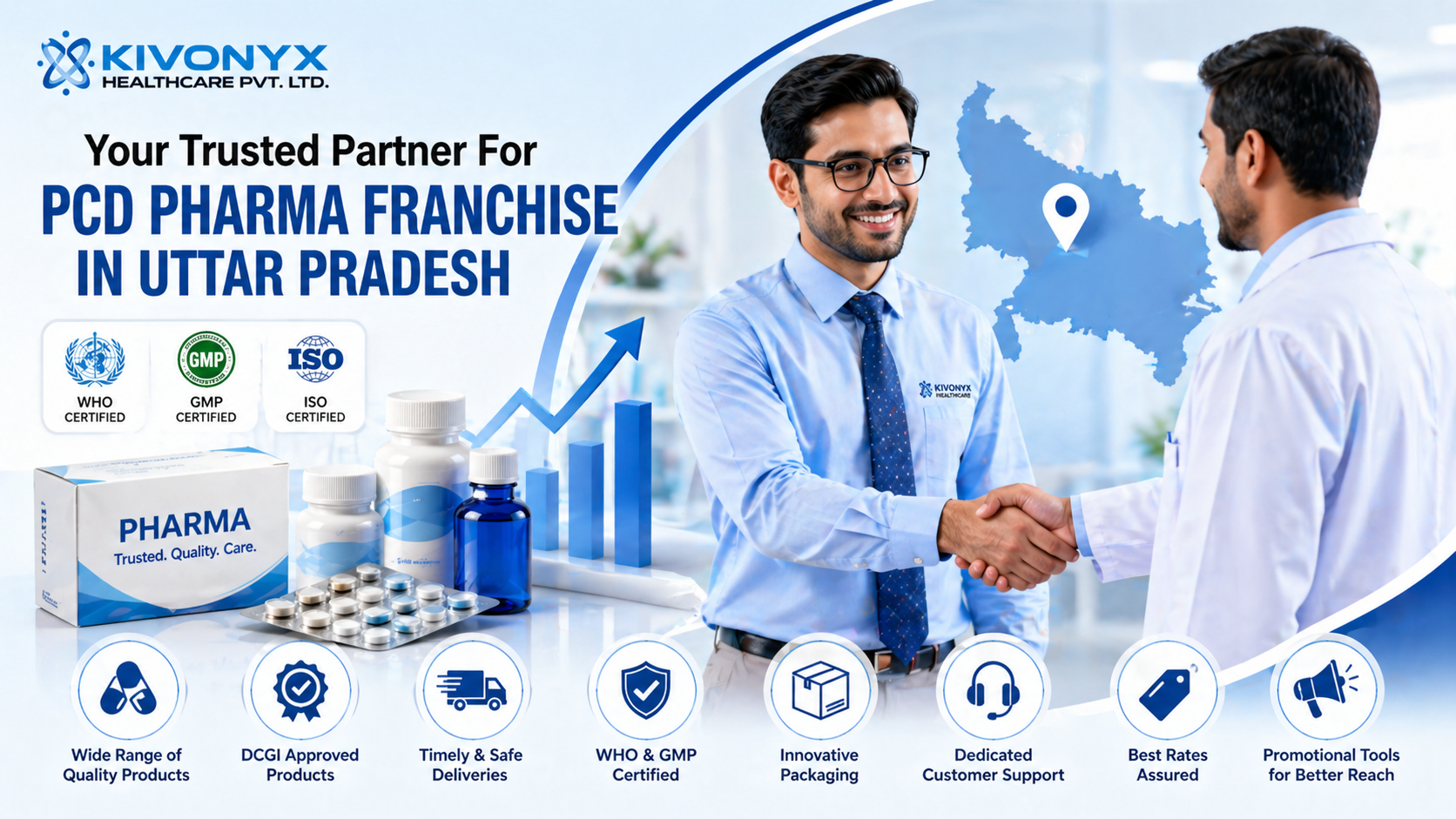 Your Trusted Partner For PCD Pharma Franchise in Uttar Pradesh